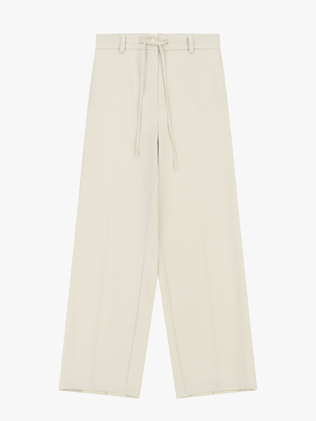 Pantaloni palazzo vita alta con coulisse