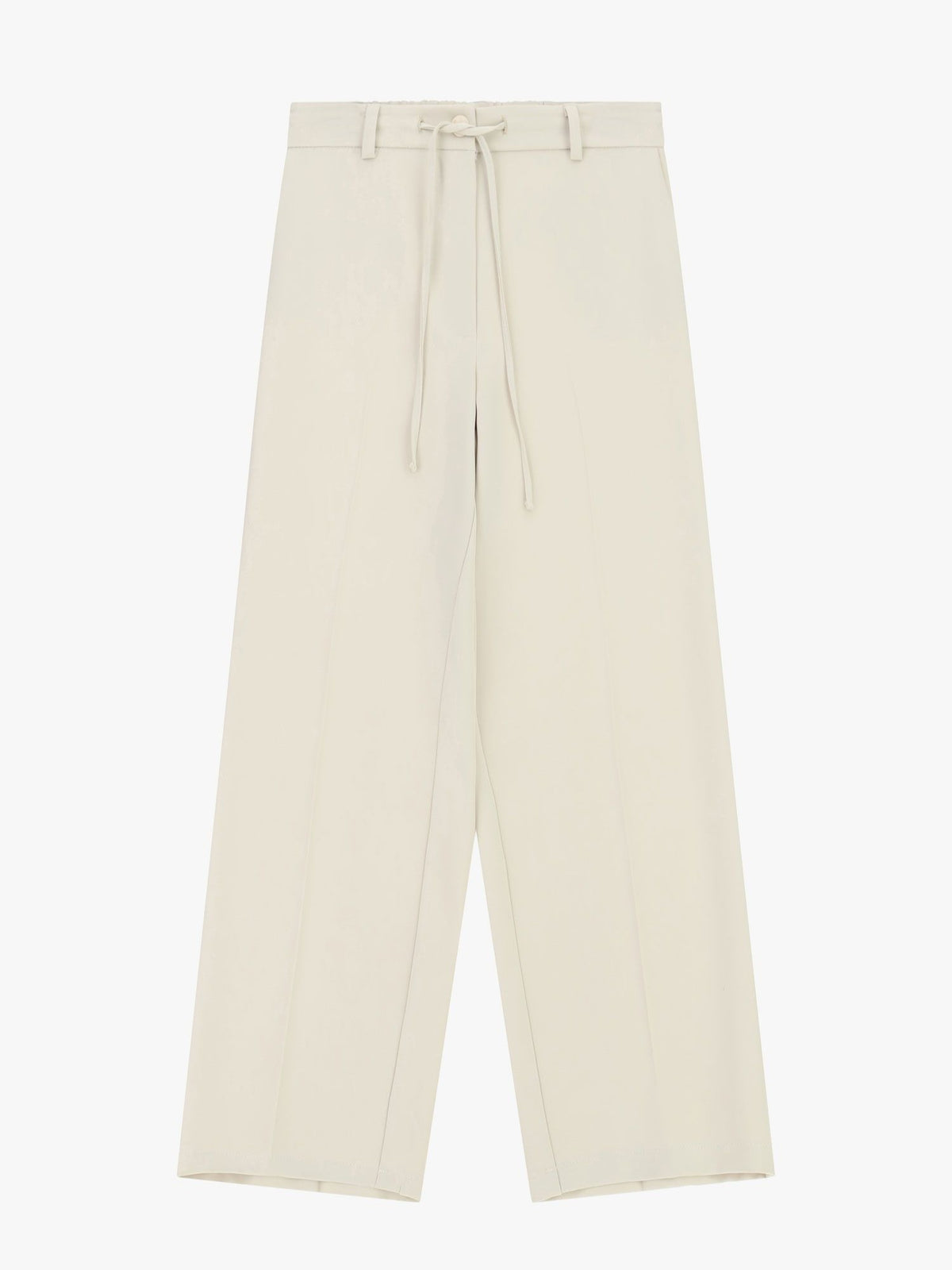 Pantaloni palazzo vita alta con coulisse