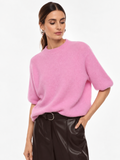 Maglione pullover a maniche al gomito
