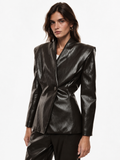 Giacca in stile blazer con spalle strutturate